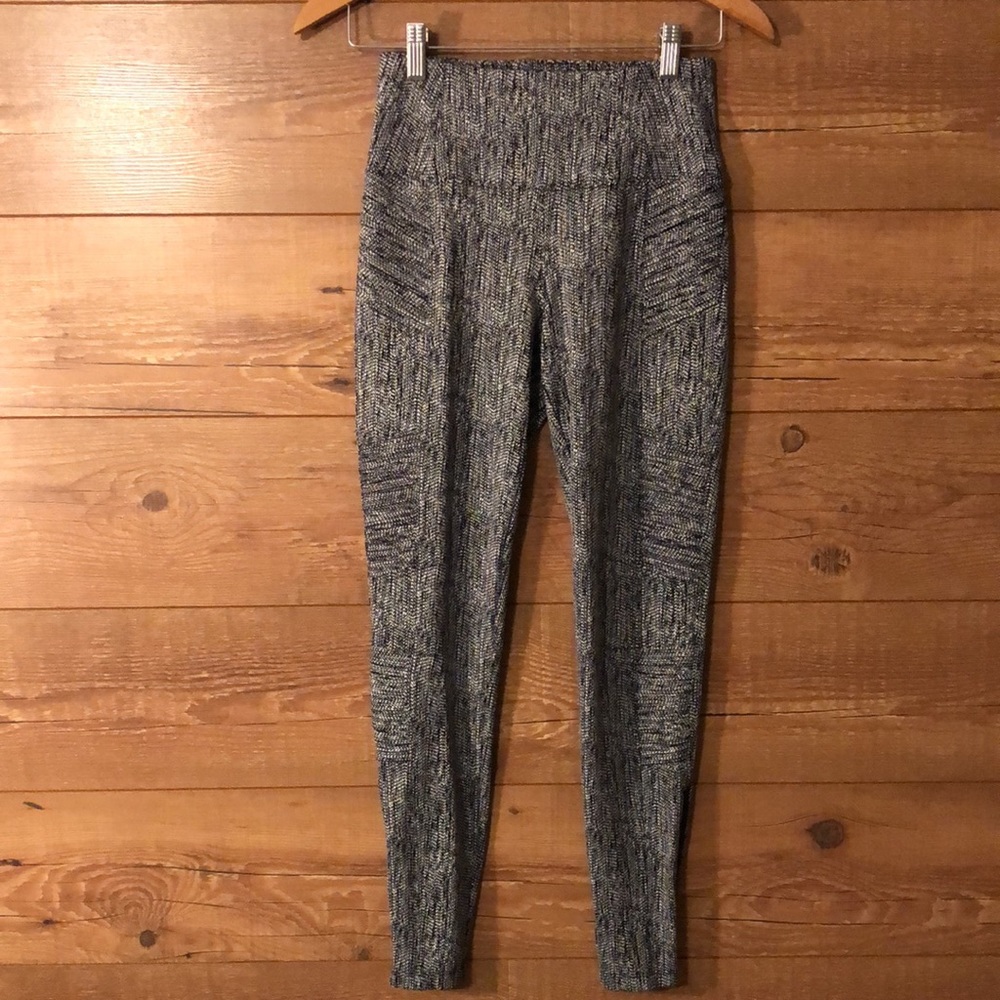 Athleta sz XS Delancey Textured Moto Tight Legging